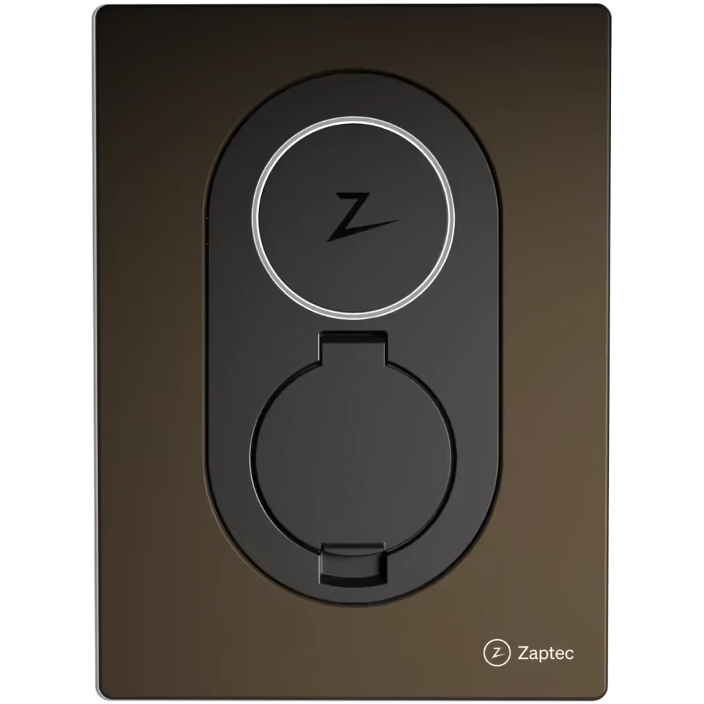 Zaptec Go Wood Brown